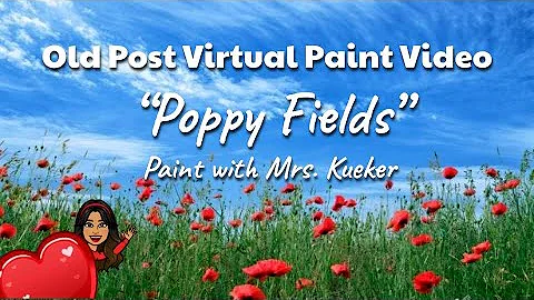 OP Paint Night | Poppy Field