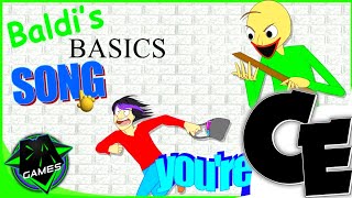 BALDI'S BASICS SONG (YOU'RE MINE) LYRIC VIDEO | DAGames [Chorus Extension]