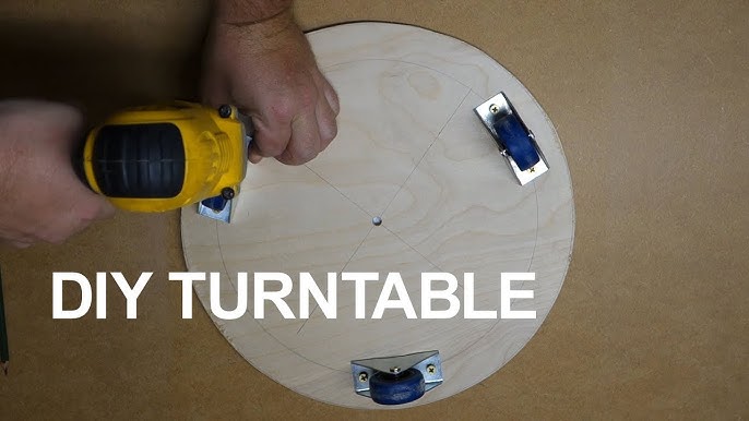 Make a cheap and easy DIY turntable for 360° product photography and video
