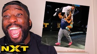 Keith Lee \& Mia Yim vs Johnny Gargano \& Candice LeRae | Mixed Tag Team Match | WWE NXT | REACTION