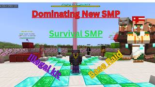 NEW Survival SMP . Owner base raid #minecraft #hypixel #