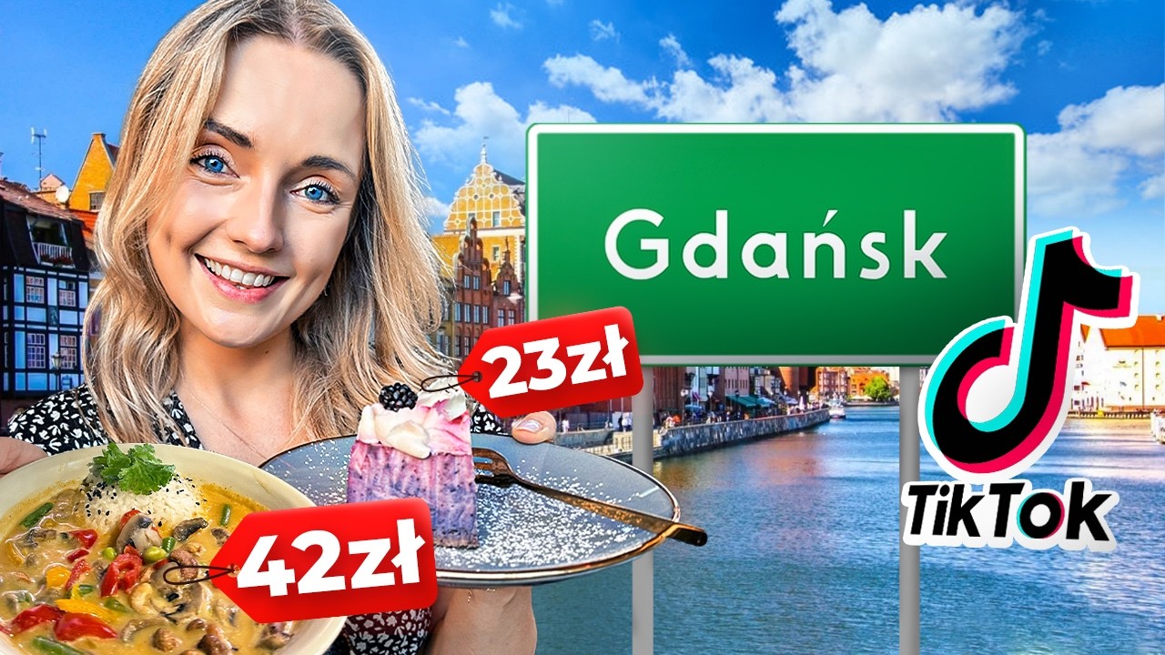 GDAŃSK! Jedzenie Z Tik Toka! Gdzie WARTO ZJEŚĆ w GDAŃSKU? | Check In