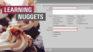 Working with Studies | HEYEX 2