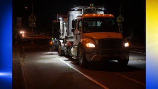 Overnight street striping, road closure scheduled for Springfield