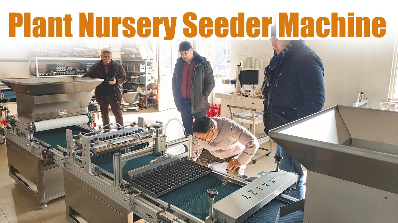 🌿 Automatic Nursery Seeding Machine | The Future of Agriculture! 