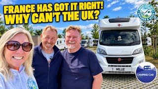 FRANCE gets MOTORHOME Stopovers so RIGHT!!  WHY not in the UK?! Ep 36