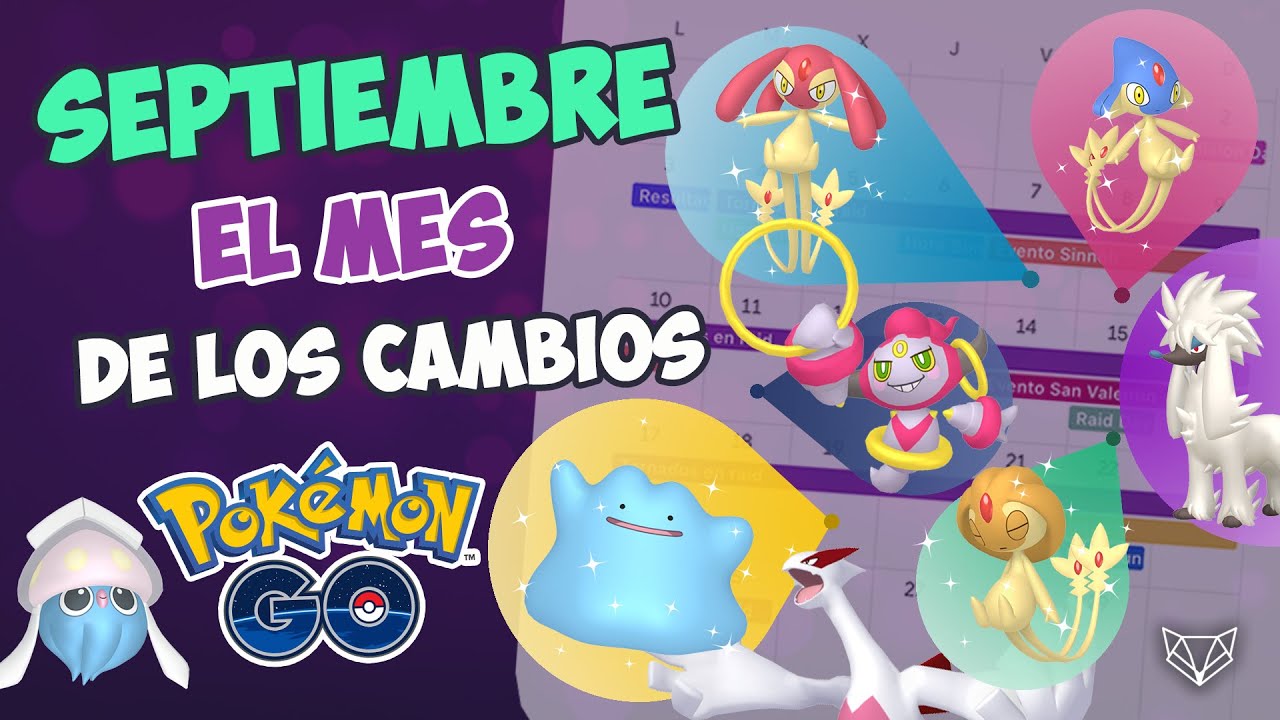 Pokémon GO: eventos de setembro; Azelf e Ditto shiny e mais, esports