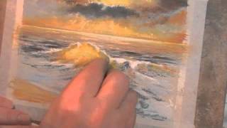 Angry Wave Speed Painting