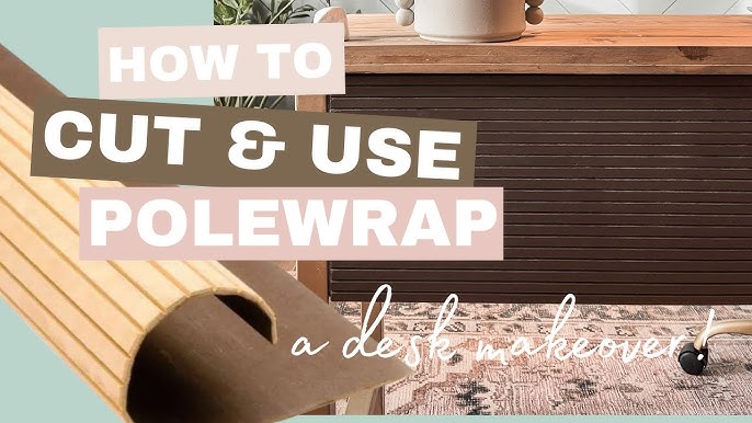 Pole wrap/ Fluted Design wood sheets to wrap furniture or walls. Does  anyone know where to get in the UK? Common in the US but can't find here  sheets. : r/DIYUK