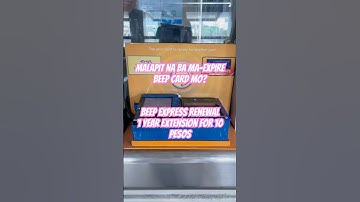 Beep card renewal extension 1 year for 10 pesos #beepcard #Irt #mrt #bus #sakay #train #shorts #feed
