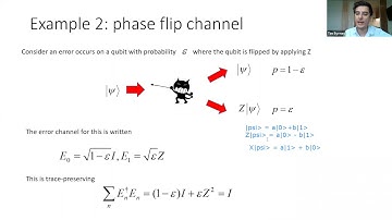 L26 Applications of the density matrix : Introduction to quantum computing course 2021