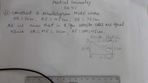 Practical Geometry Ex 4.1 Part 2