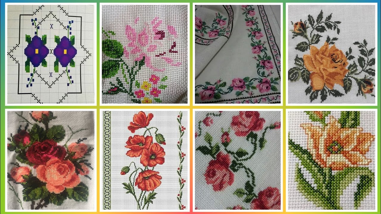 Великолепные схемы для вышивки крестом / счетная вышивка 