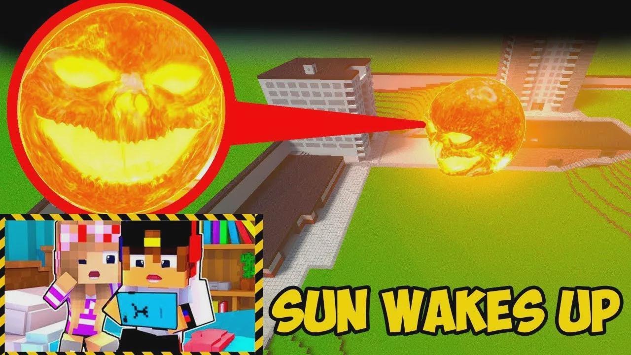 My Drone Caught THE SUN WAKING UP in Real Life Minecraft – Girl POV!