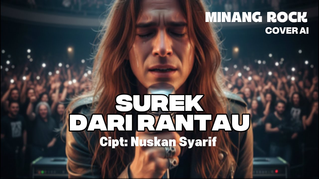 SUREK DARI RANTAU [COVER MINANG ROCK AI]