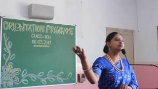 Session 2017-18 Orientation for Class12