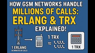 How GSM Networks Handle Millions of Calls: Erlang & TRX