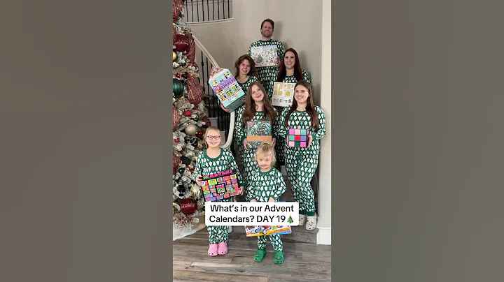 OPENING DAY 19 of our ADVENT CALENDARS!🎄#shorts #christmas