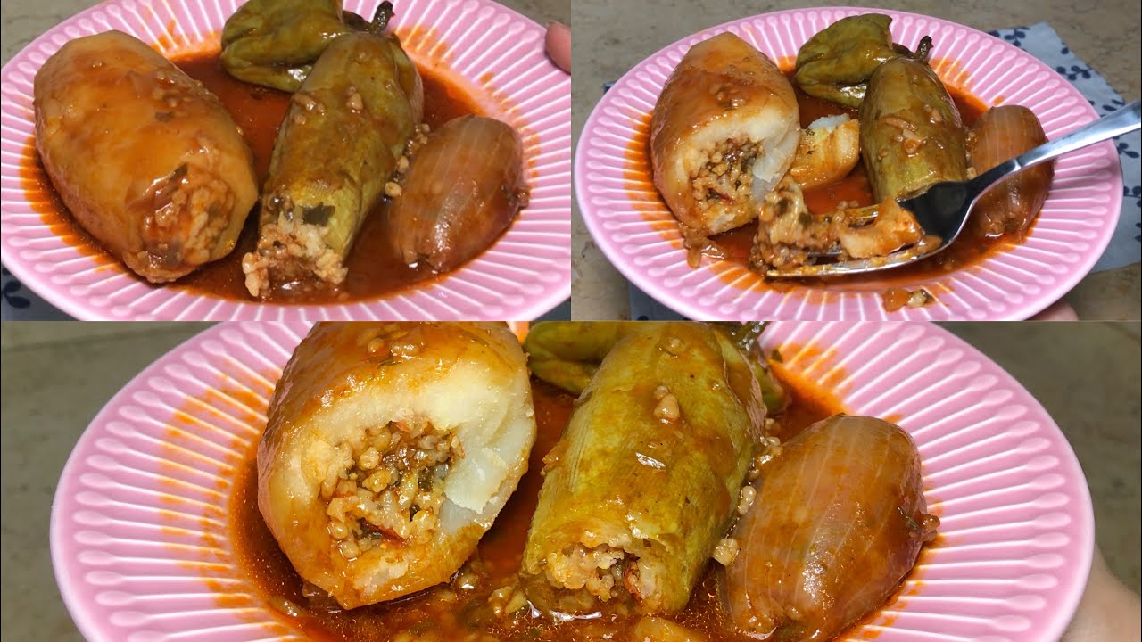 محاشي مشكلة بدبس الرمان حامضة وذايبة وغرقانة😩😍❤️‍🔥