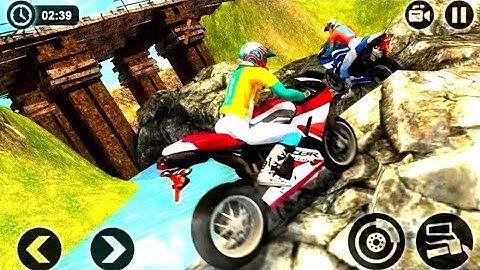 Uphill offroad Motorbike rider android gaming zone android gameplay