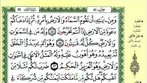 32-25: الصفحة 407 :سورة الروم من الآية