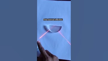 Total Internal reflection #shorts #science #ytshorts