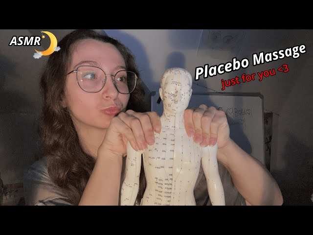 ASMR | Placebo Massage With Acupuncture Doll 💆‍♀️