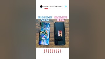 MOTO EDGE 60 PRO ⚡ REALME P3 ULTRA | SPEEDTEST #shortsfeed