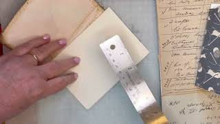 How to Make a Bohemian Vintage Notebook ✨ DIY Junk Journal Tutorial #vintagestyle #ephemera