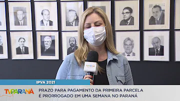 Foi prorrogado pagamento do IPVA?