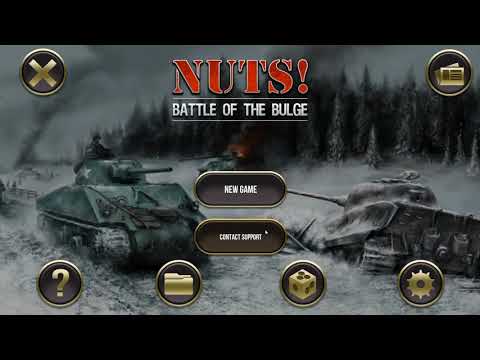 Nuts! Battle of the Bulge Content Review & Gameplay - WW2 Board/Card Wargame
