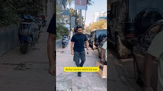 Actor Suriya With His Son Dev-