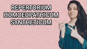 ||REPERTORIUM HOMOEOPATHICUM SYNTHETICUM||EXPLAINED WITH HANDWRITTEN NOTES|| ||DR.DEEKSHA||