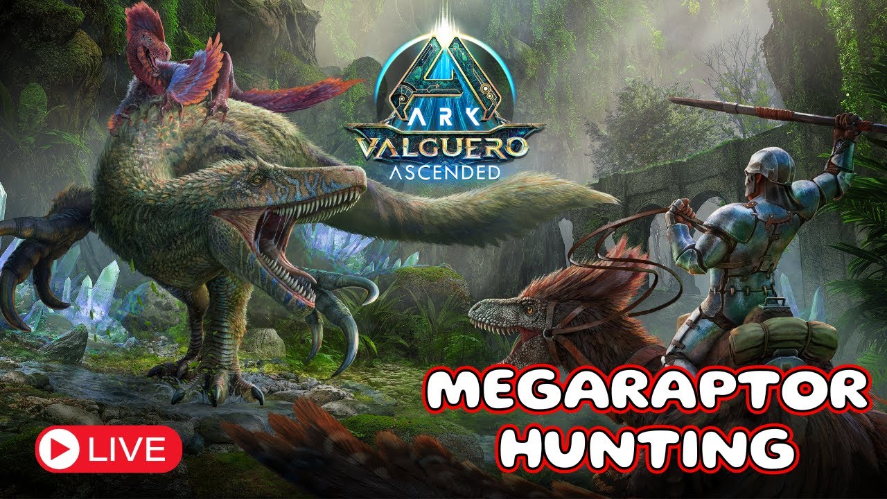 Megaraptor Hunting on Valguero | ARK: Survival Ascended | EP2 - YouTube