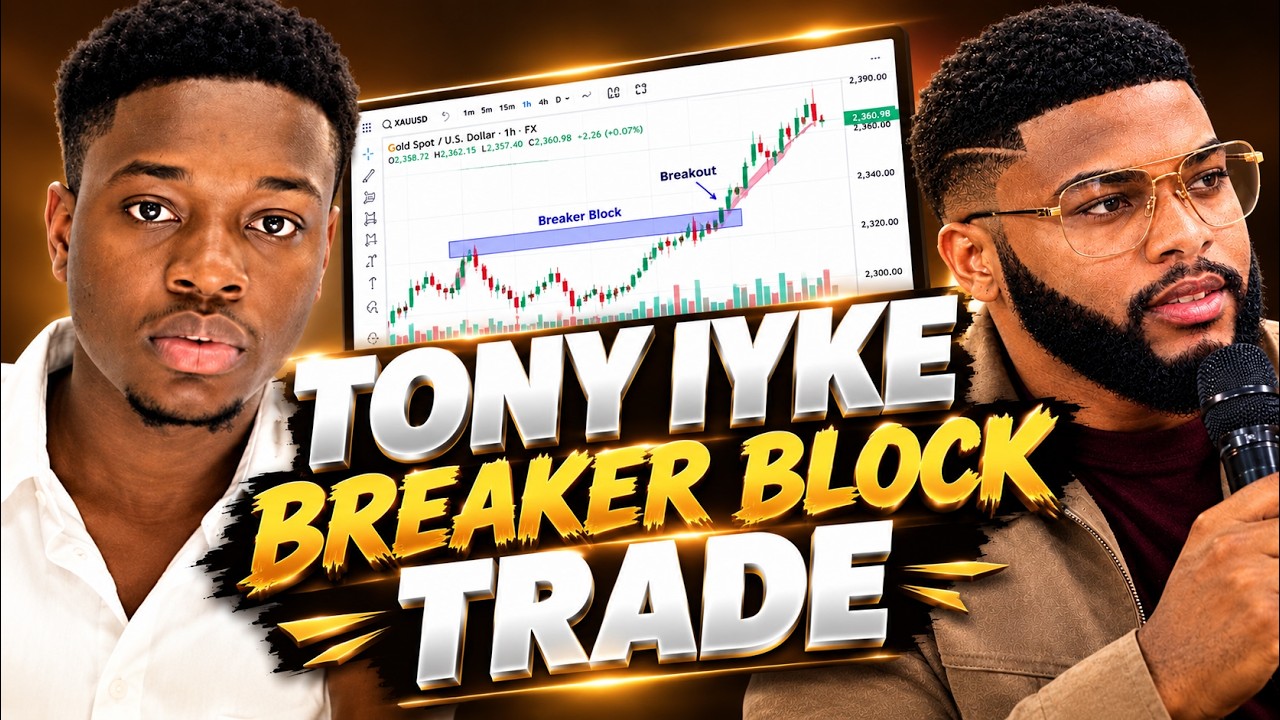 HOW I USED TONY IYKE BREAKER BLOCK TRADE LEARN FROM UJOE FOREX - YouTube