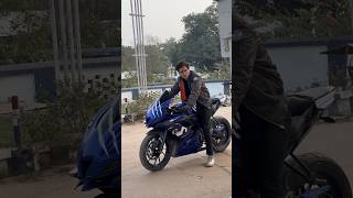 Moye Moye hogaya tha Toh Tank Full Kara Lia😂🔥 #shorts #yamaha #r15 #v3 #bike #khalidvlogs #viral Resimi