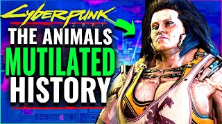 Cyberpunk 2077: The Mutilated History of THE ANIMALS -  Gangs of Night City Lore