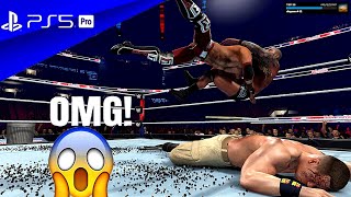 WWE 2K26- Randy Orton vs John Cena vs Edge- EXTREME RULES MATCH- WWE 2K26 GAMEPLAY PS5 4K