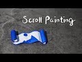 Origami tutorial scroll painting ku chahello malinda
