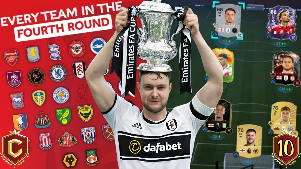 FUT Champions... Но колесо выбирает игроков из всех команд 4-го раунда Кубка Англии 🏆 #fc26 #eafc...