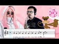 Sax Alto Dance Monkey Partitura Com Notas 