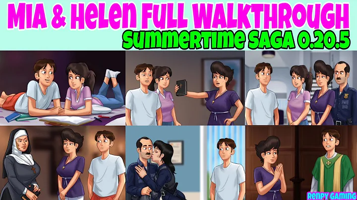 Mia and Helen Full Walkthrough Summertime Saga 0.2...