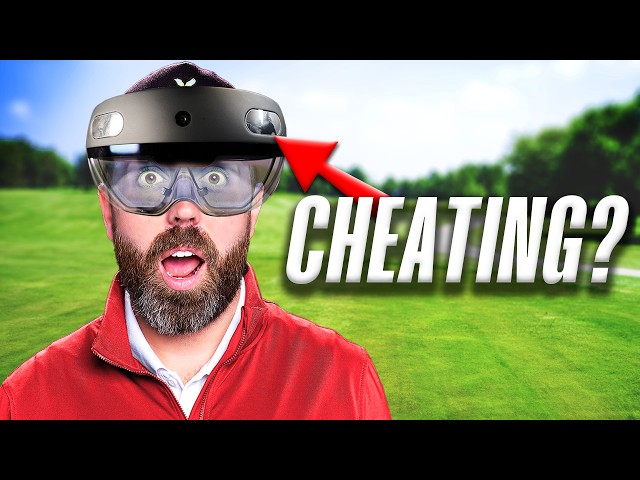 These A.I Golf goggles are basically CHEATING!