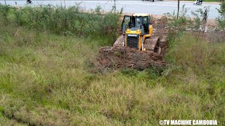 Perfectly Dozer Clearing Forest Step By Step Clearing The Land Project Using Shantui Dozer Dh17C2