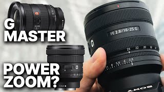 Buy Sony 16-25mm or 16-35GM or 16-35mm F/4 PZ? | Jason Vong Clips