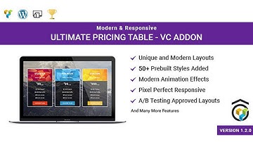 Ultimate Pricing Table - Visual Composer Addon | Codecanyon Scripts and Snippets