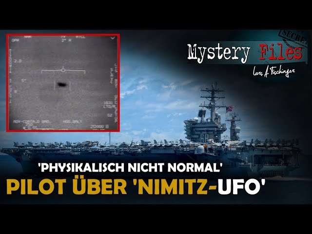 "Physikalisch nicht möglich": Navy Pilot spricht erstmals über das Nimitz UFO (Tic Tac UFO)