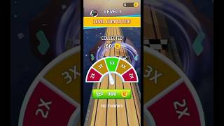 Super ball rolling game play level 1 shorts #shorts #dancegoingballs screenshot 1