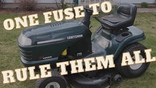Lawn Tractor Fuse Replacement  Easy Repair  No Start condition