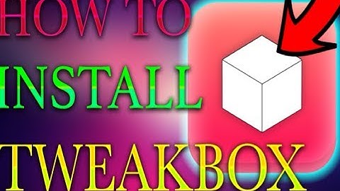 How To Download TWEAK BOX For(IOS&ANDROID)NO JAILBREAK